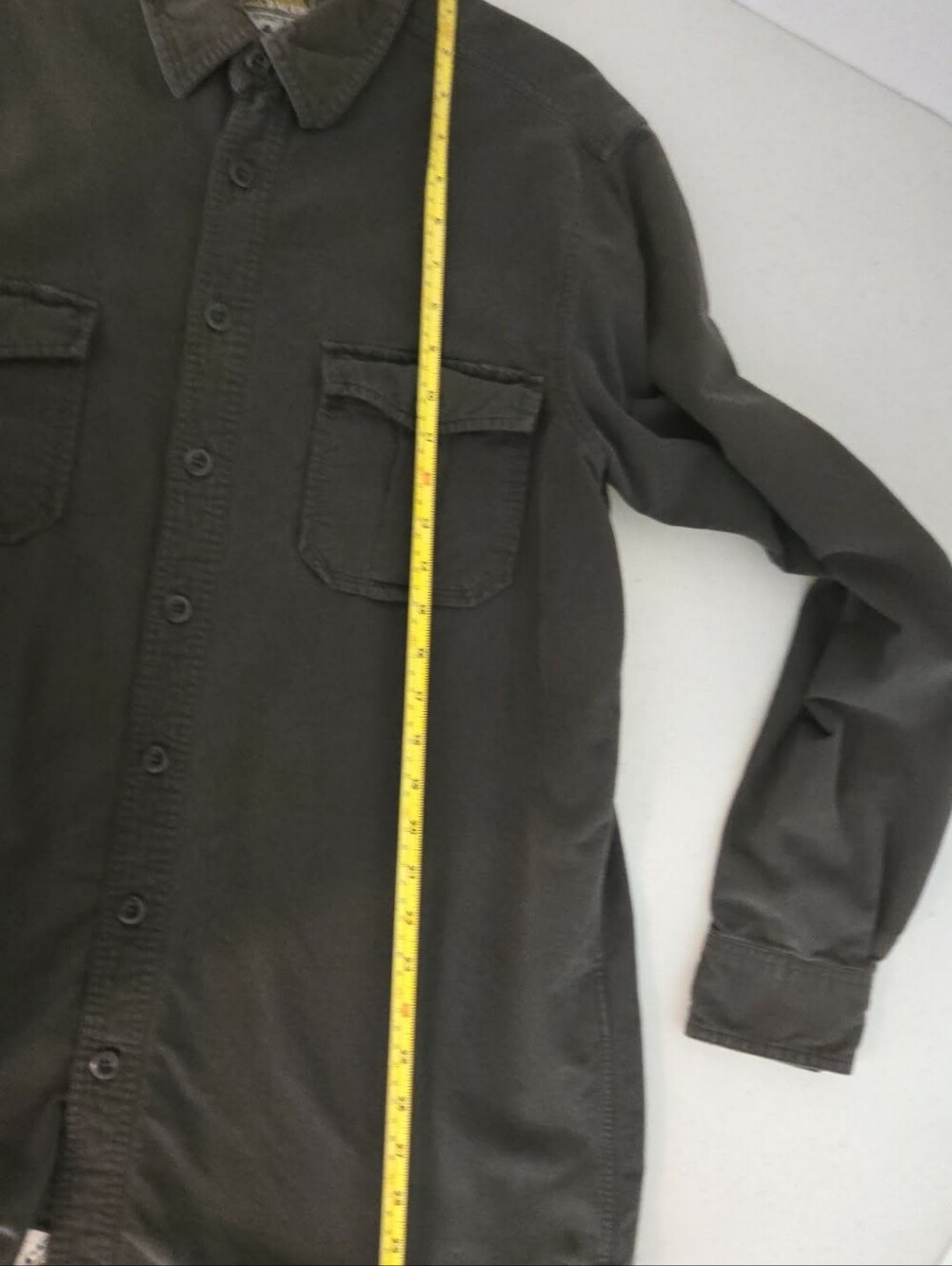 Eddie Bauer Sport Shop Shirt Mens L Tall Fishing Hiking Snap Button VTG Green - Picture 11 of 11